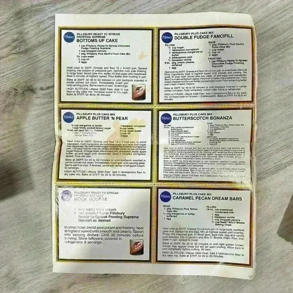 Vintage 1965 Miracle Maid Gem Coat Guide Instructions + Cookbook Recipes